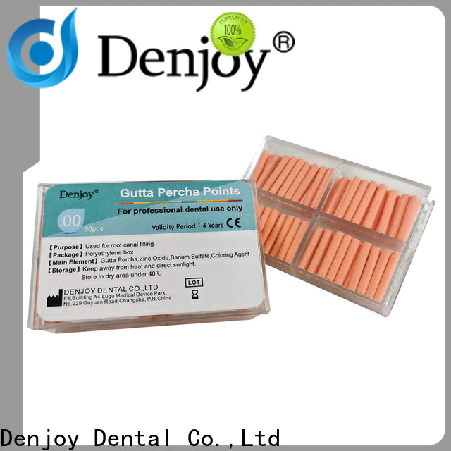 Denjoy Gutta percha point Suppliers for dentist clinic
