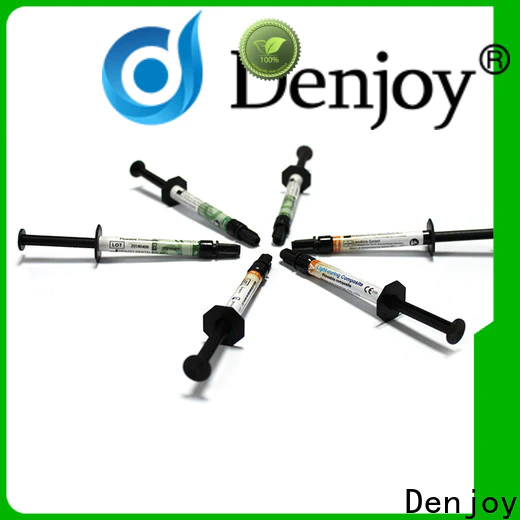 Denjoy syringe Composite manufacturers for dentist clinic
