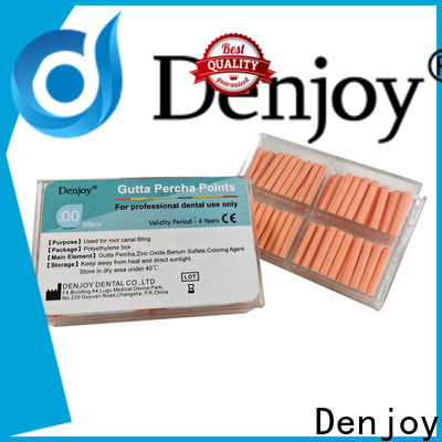 Denjoy taper Gutta percha point factory for dentist clinic