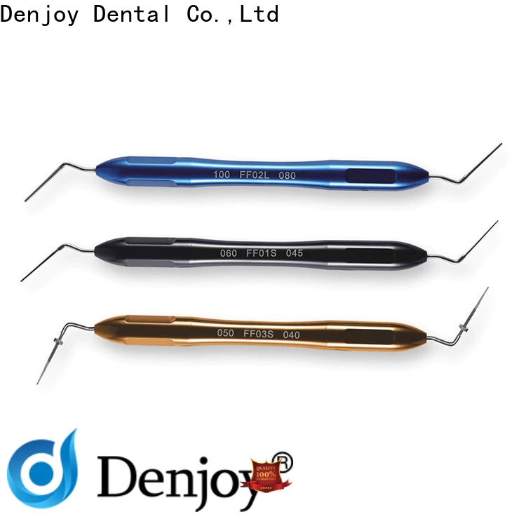 Denjoy hand plugger dental instrument for dentist clinic