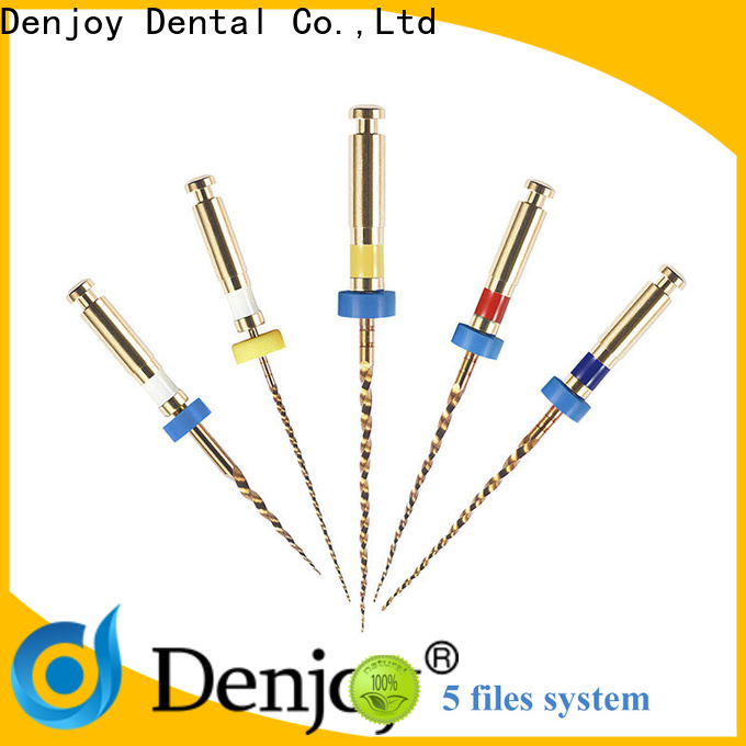 Custom dental rotary instruments niti factory for dentist clinic