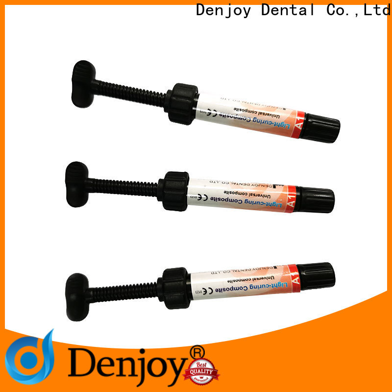 Denjoy shade dental composite resin manufacturers for hospital