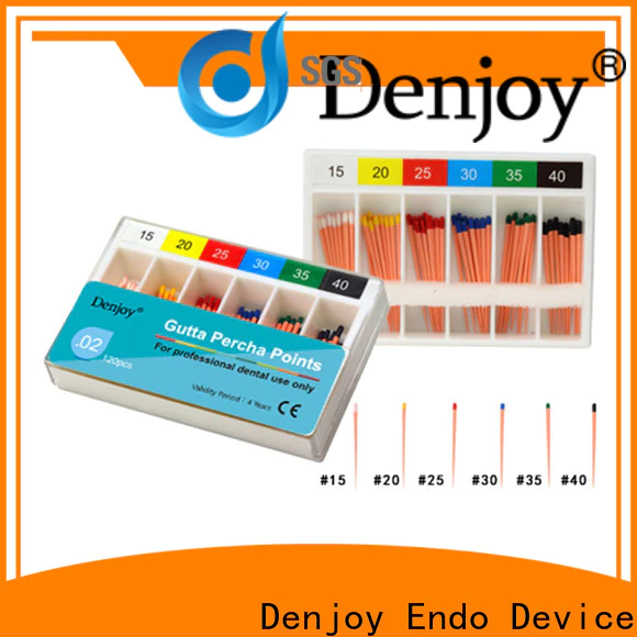Denjoy Top Gutta percha point Suppliers for dentist clinic