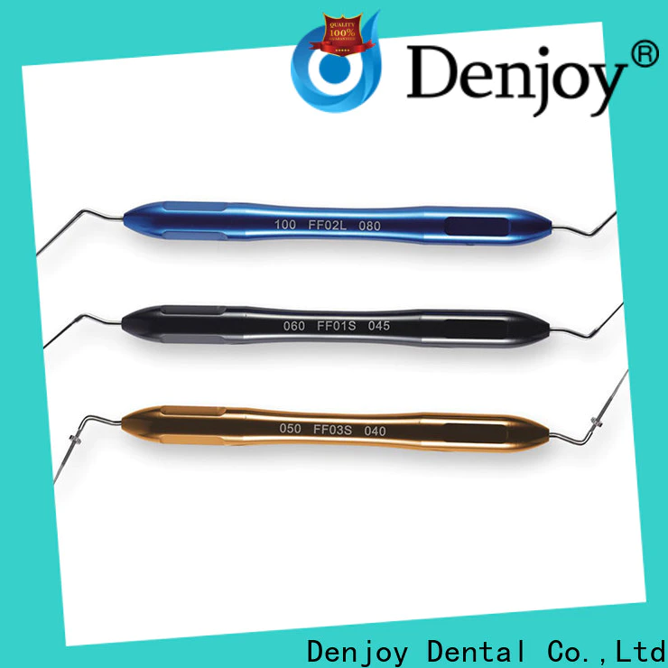 Denjoy gutta single pluggers Suppliers for dentist clinic