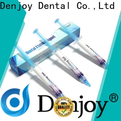 Denjoy etching dental etching gel manufacturers for dentist clinic