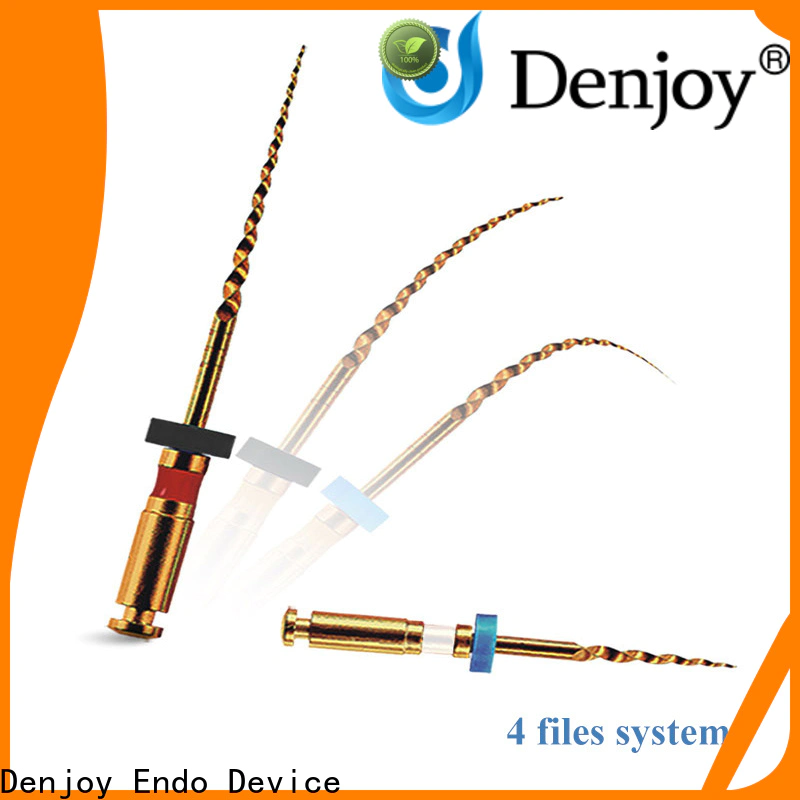 Denjoy flexible niti rotary file manufacturers for dentist clinic