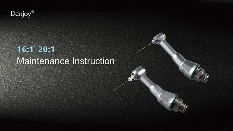 Maintenance Instruction For Contra-angle Of Endo Motor