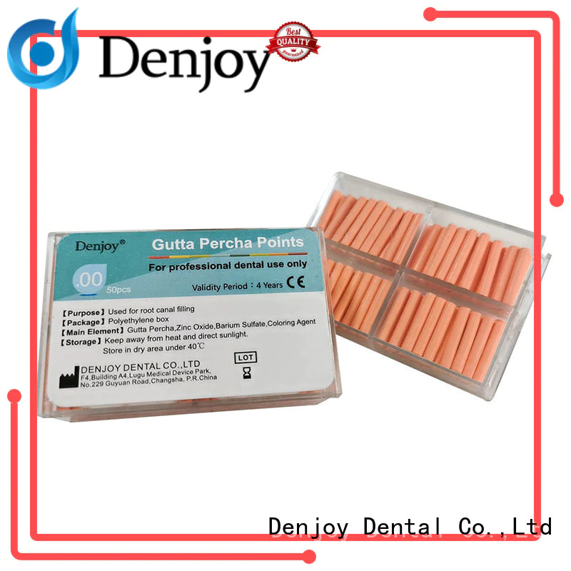 Denjoy dental dental gutta percha manufacturers for hospital